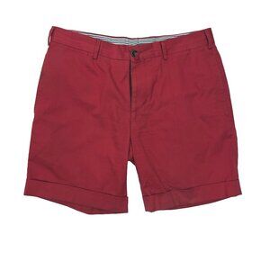Rubinacci Napoli Red Chino Mens Shorts Italy 46 / US 30